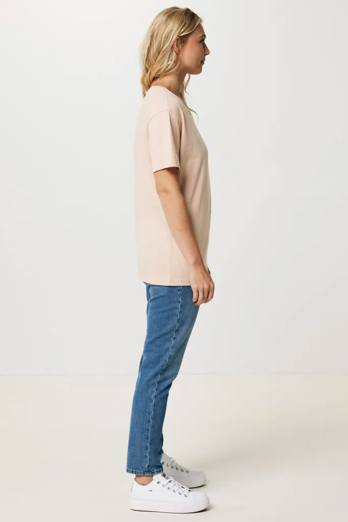 IQONIQ Yala Damen T-Shirt aus recycelter Baumwolle, peach nectar – Bild 6