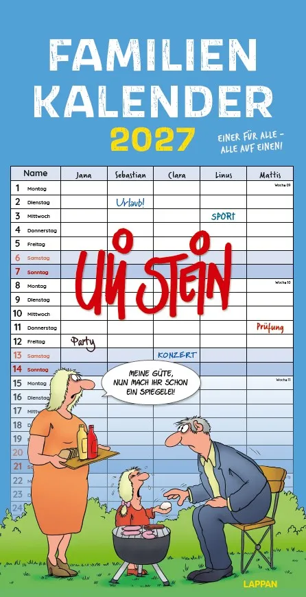 Uli Stein Familienplaner 2027