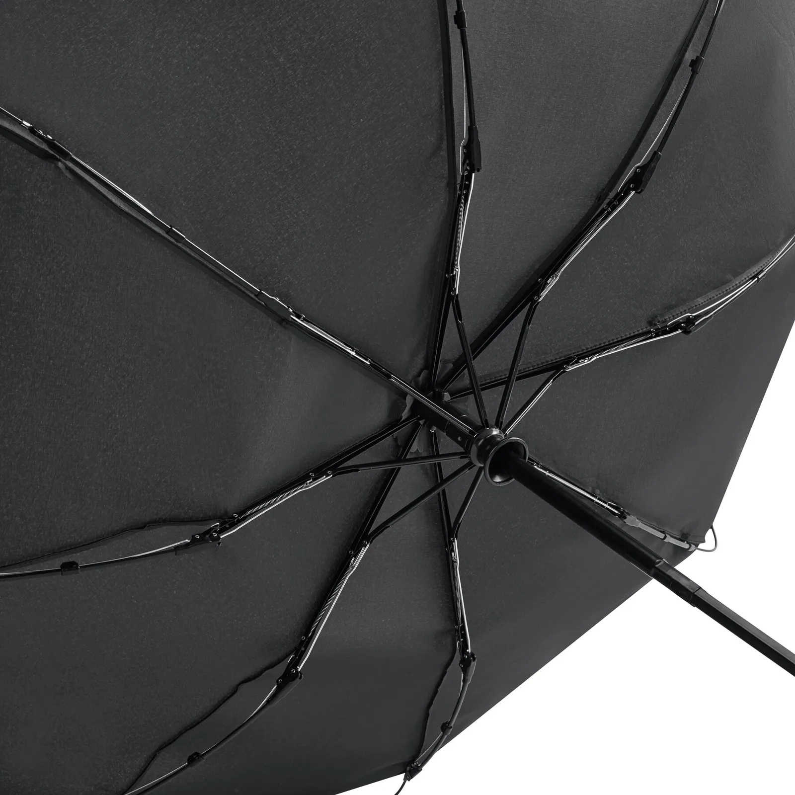 BARON Umbrella, Vollautomatischer Windproof-Taschenschirm, schwarz – Bild 6