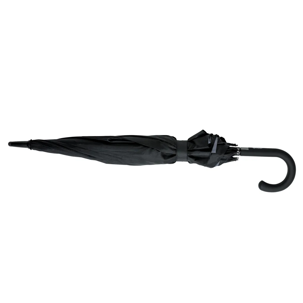 Swiss Peak AWARE™ 23" bis 27" erweiterbarer Regenschirm, schwarz – Bild 5
