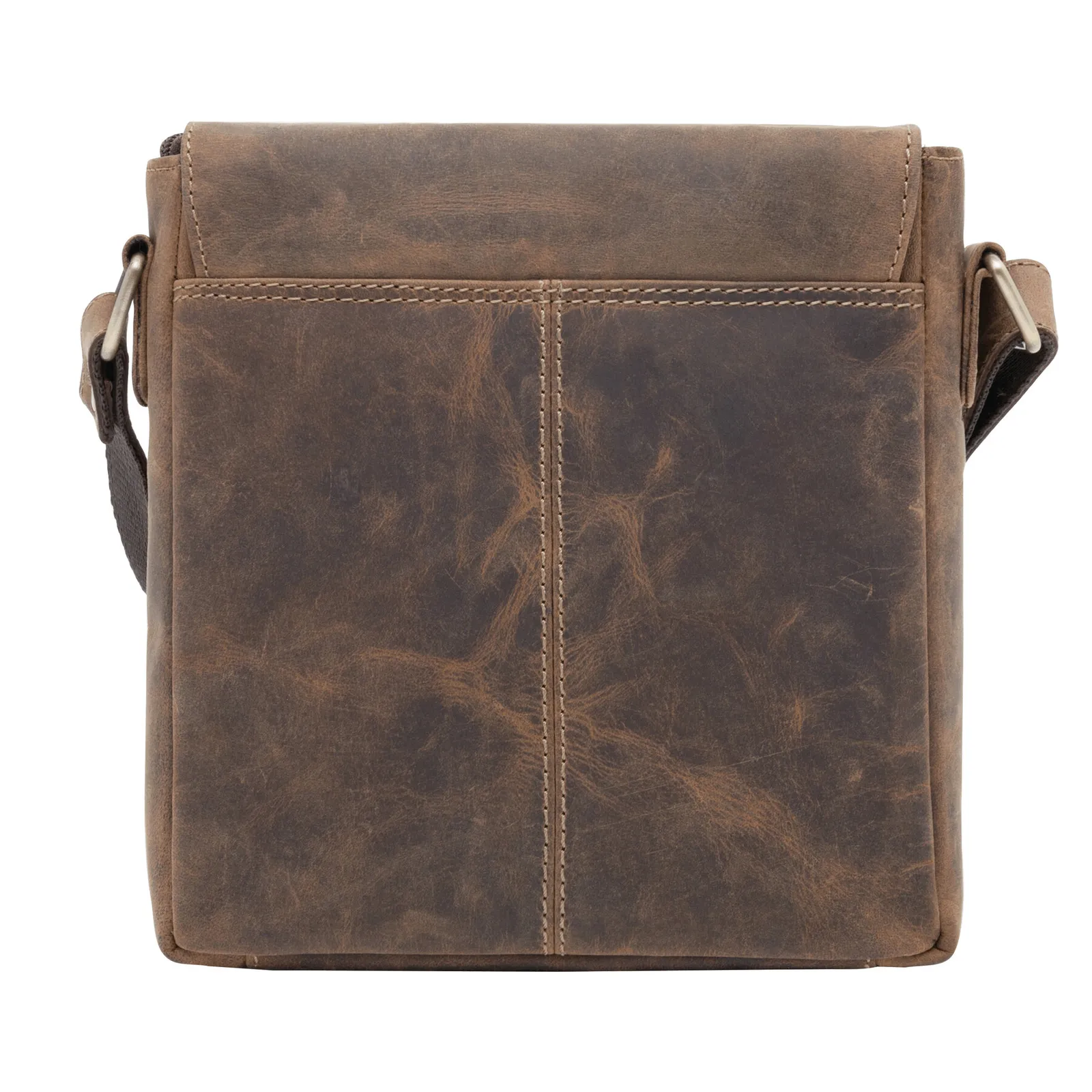 WILDERNESS - Echtleder-Tasche braun, braun – Bild 3