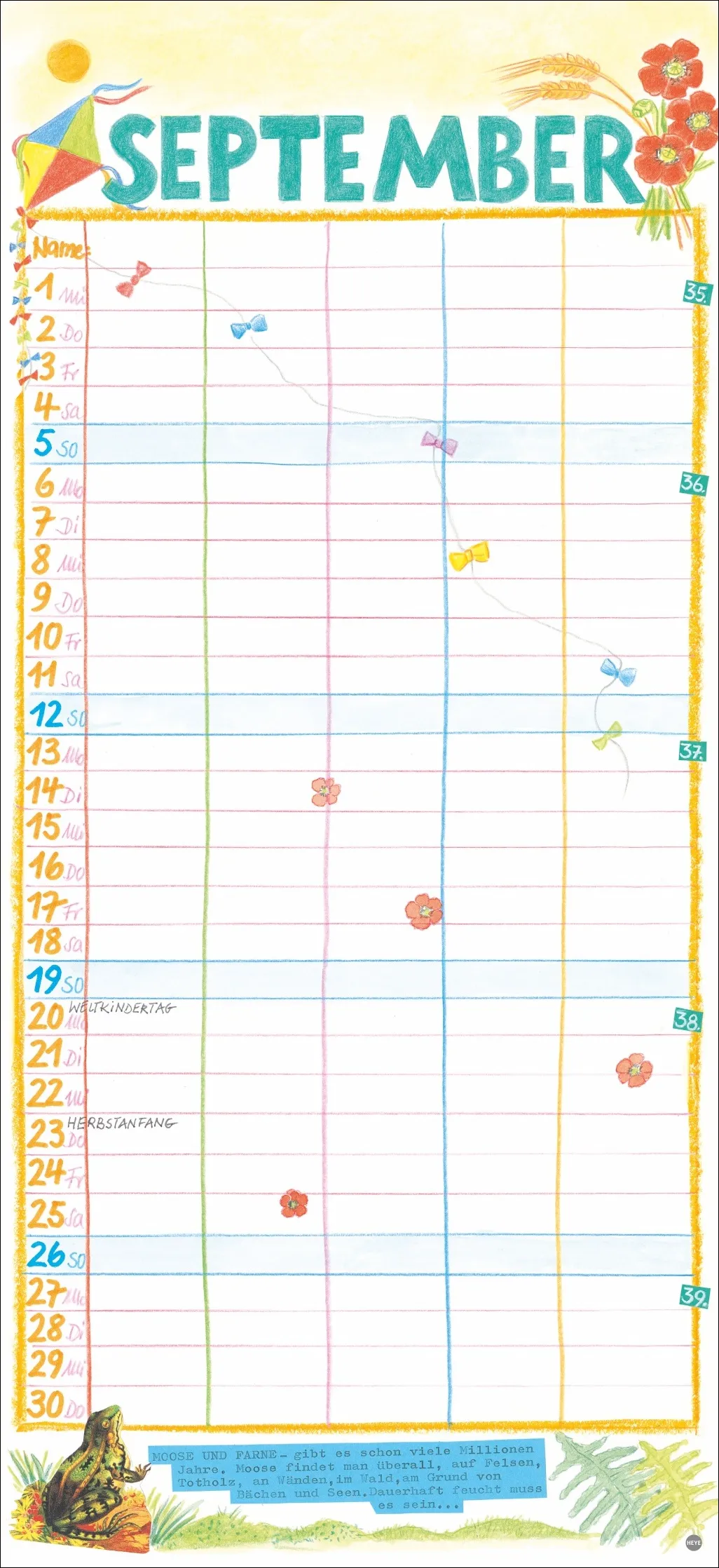 Kohwagner Unser Familienkalender 2027 – Bild 10