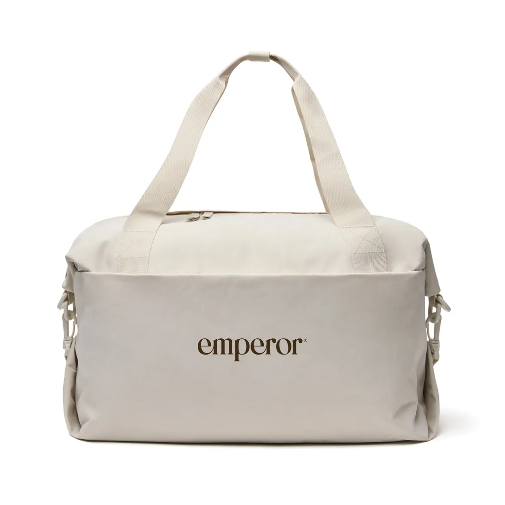 KENTO URBAN Weekender aus RCS recyceltem Nylon, beige – Bild 7