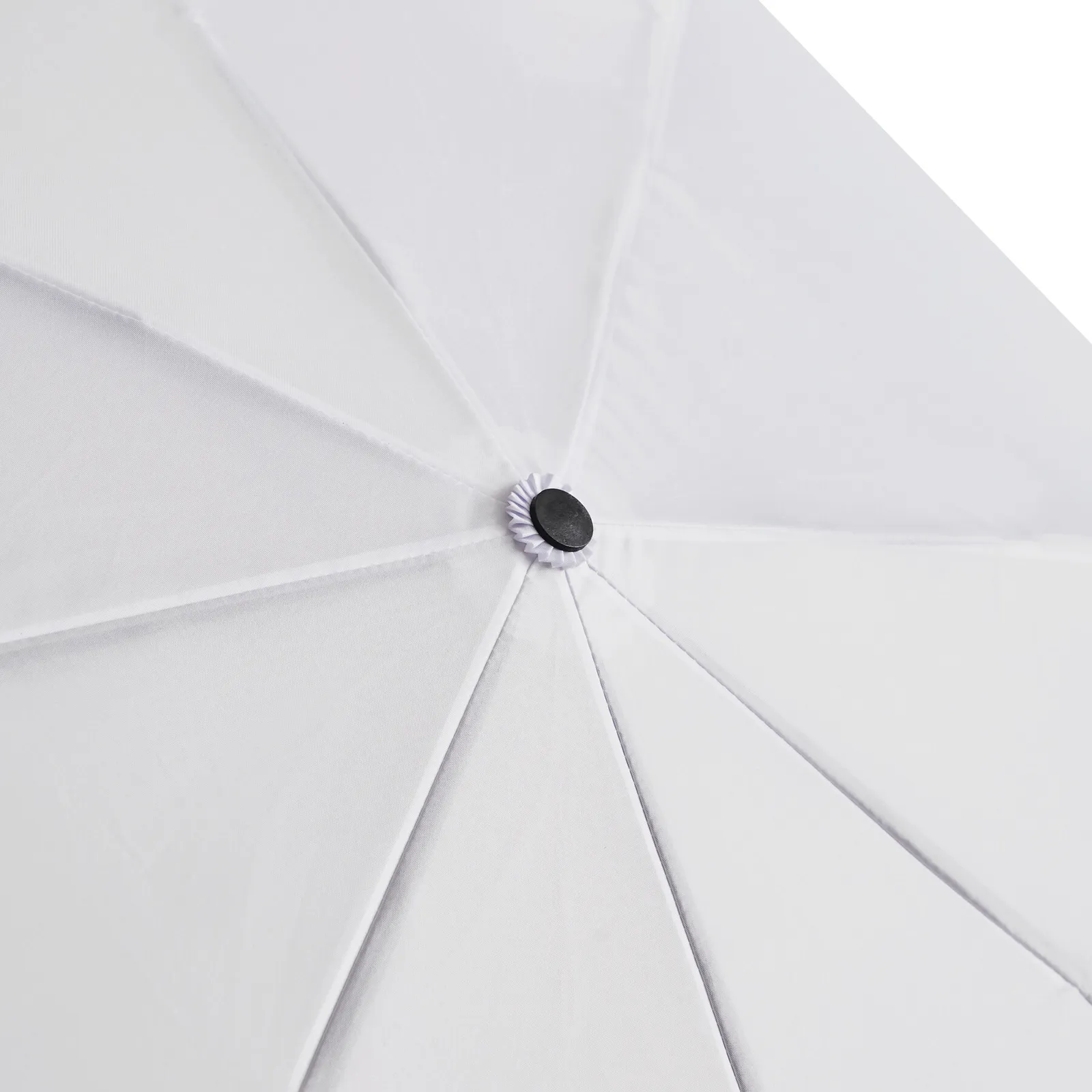 MISTRAL Umbrella, Vollautomatischer Windproof-Taschenschirm, weiß – Bild 5