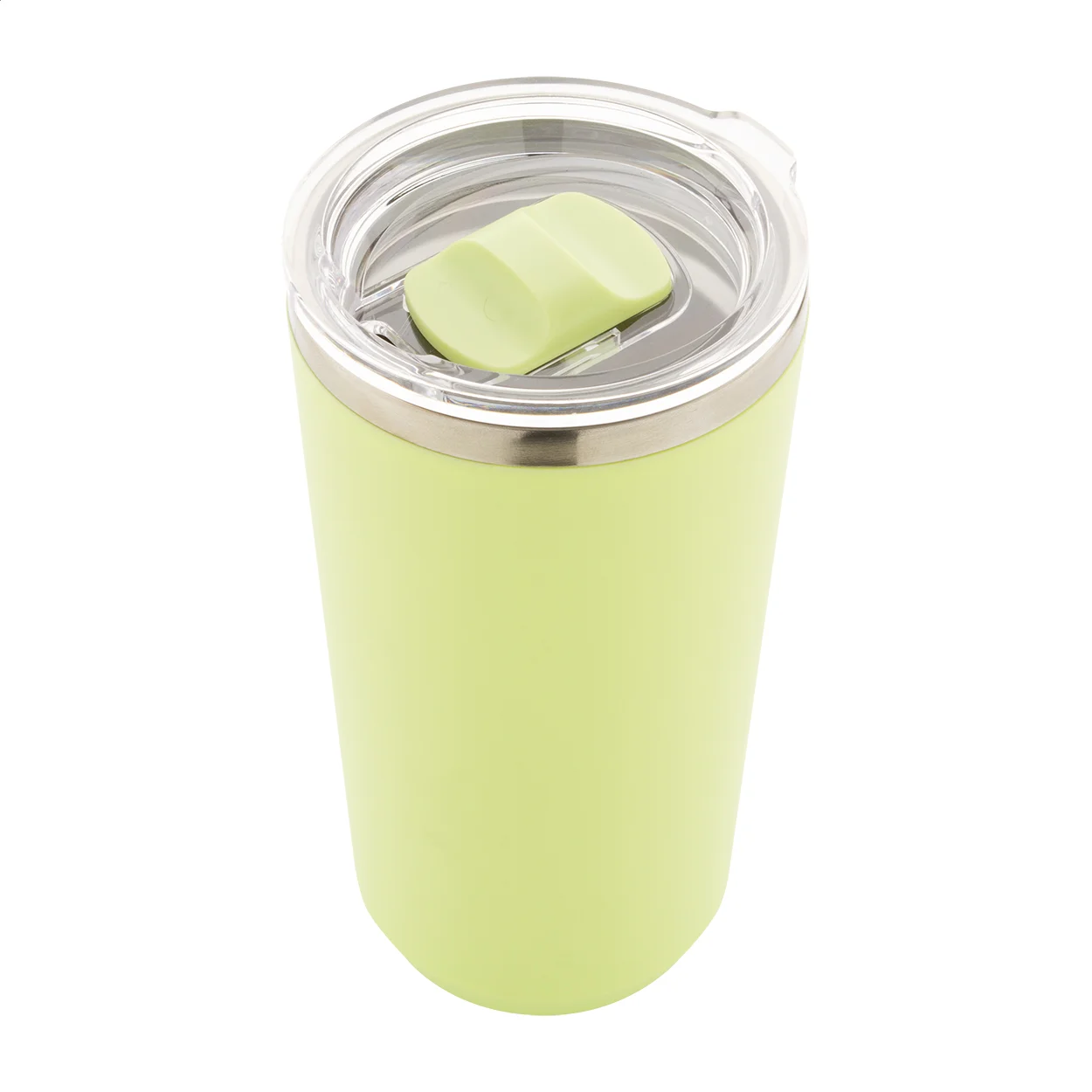 Thermobecher Lungogo, lindgrün – Bild 3