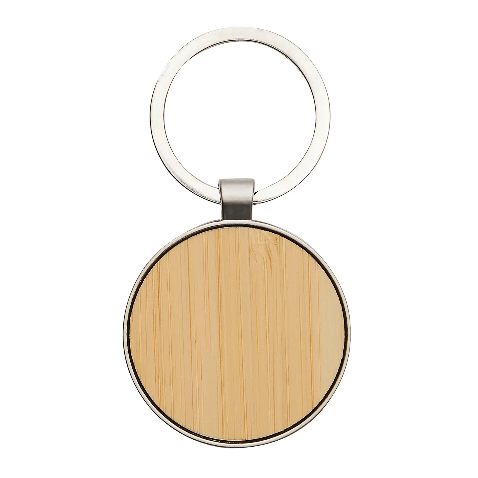CIRCLE - Schlüsselanhänger braun, silber, braun, silber – Bild 2