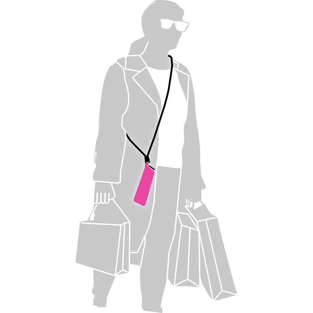 Mini-Taschenschirm FARE® FiligRain ToGo, magenta – Bild 2
