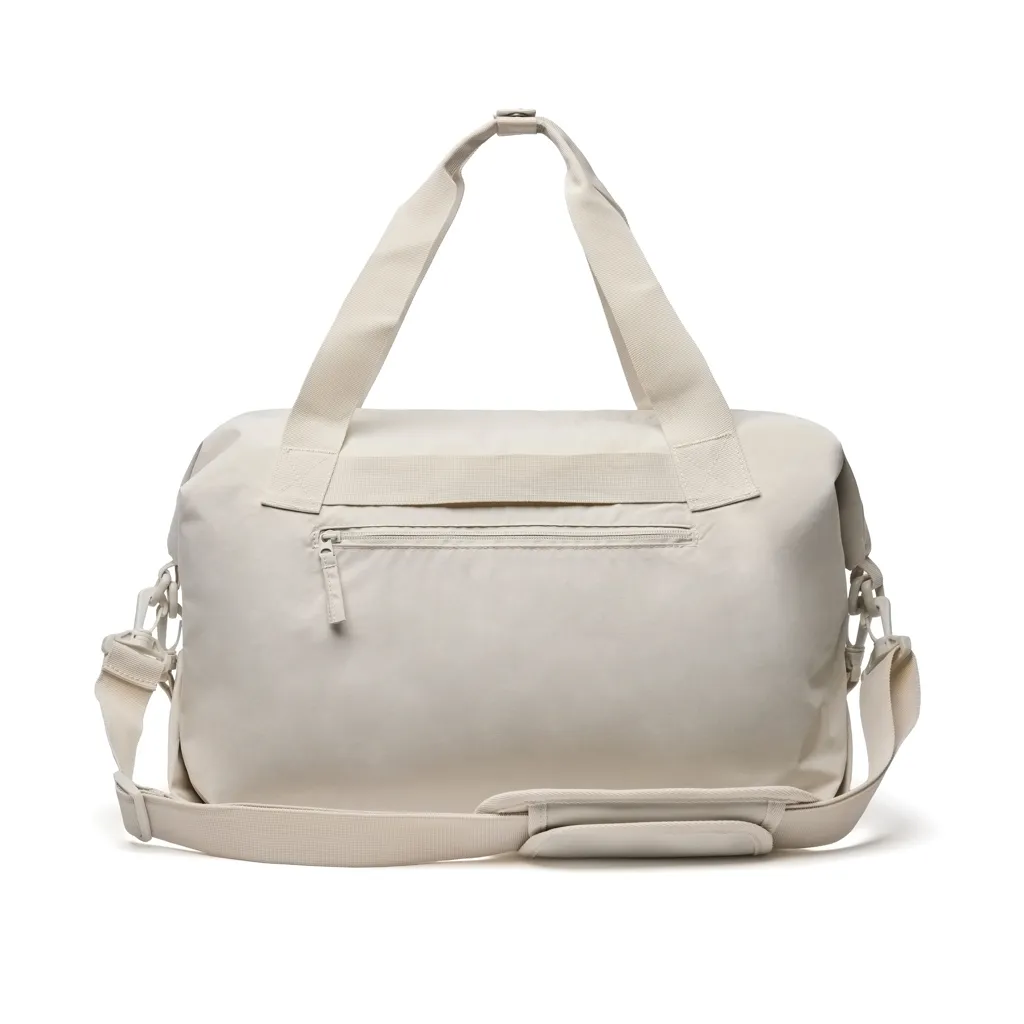 KENTO URBAN Weekender aus RCS recyceltem Nylon, beige – Bild 2
