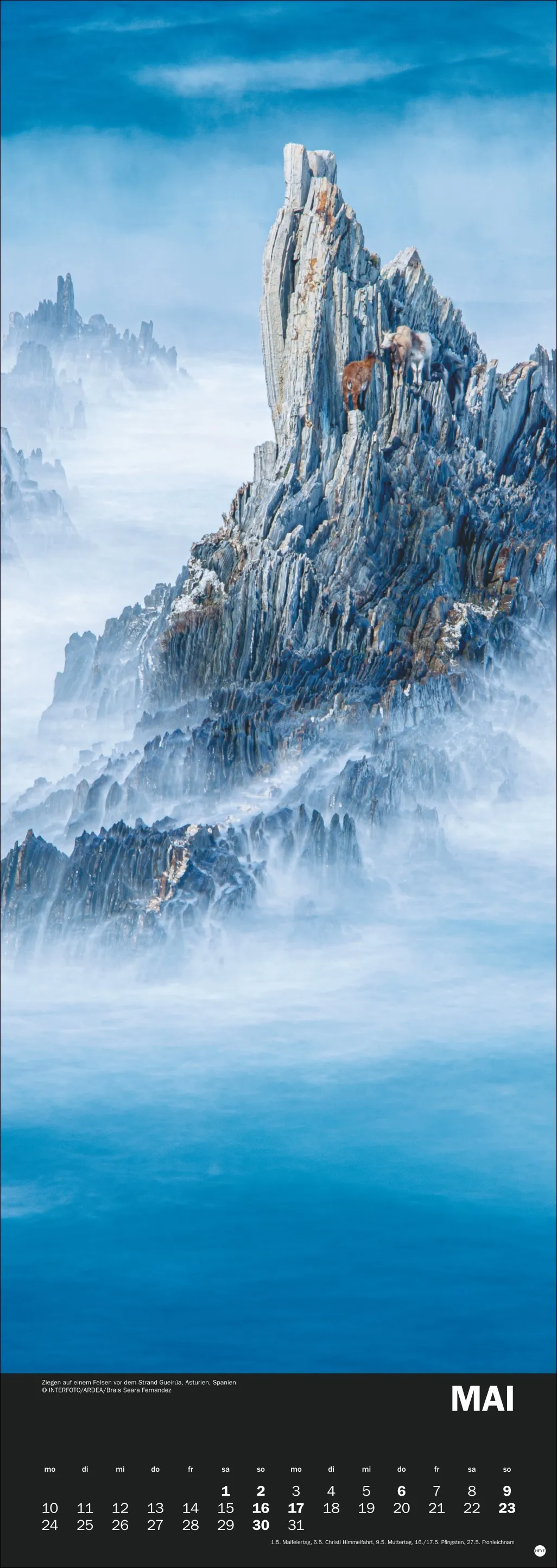Naturgewalten Vertical Wandkalender 2027 – Bild 6