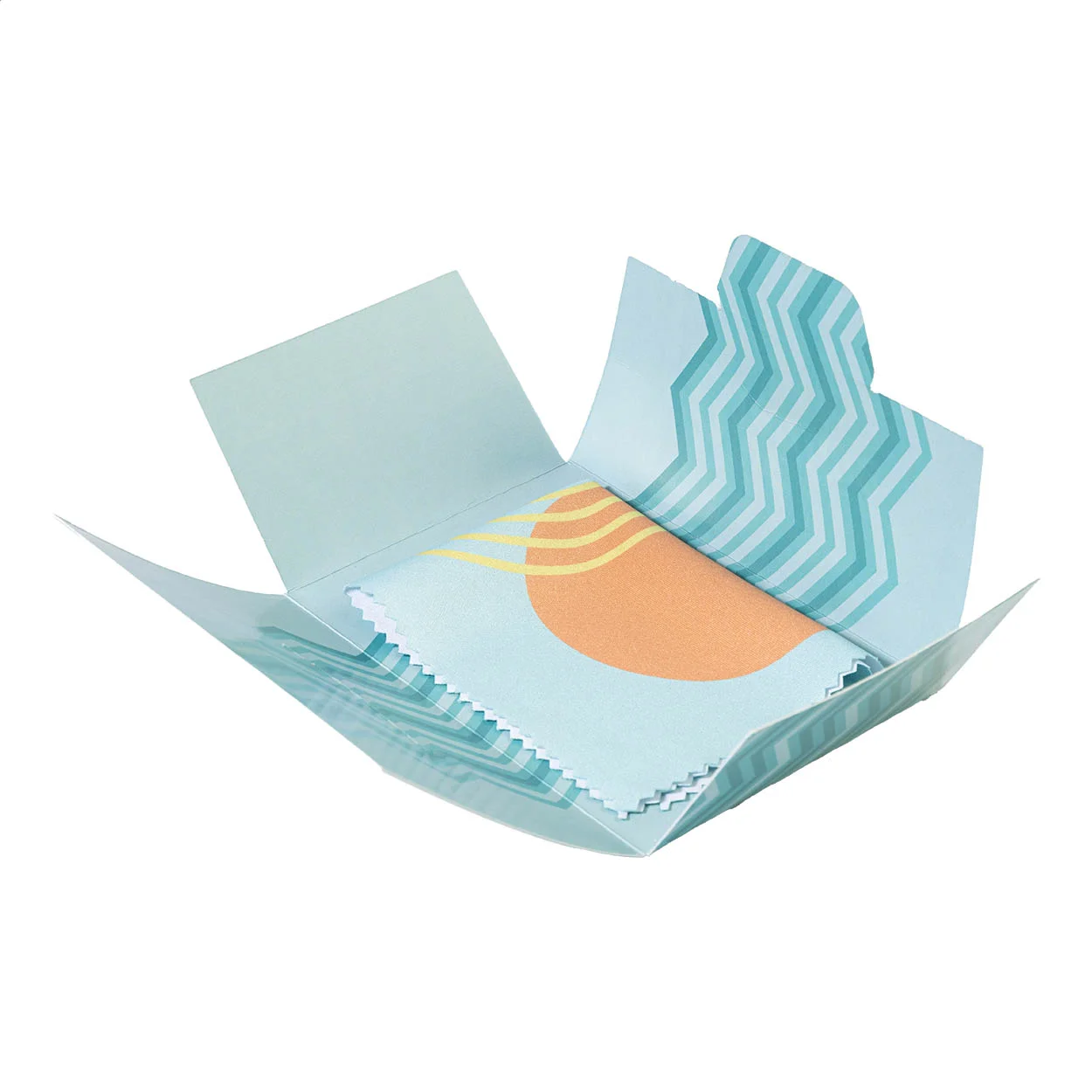 Individuelles Reinigungstuch Dioptry Gift, weiß – Bild 5