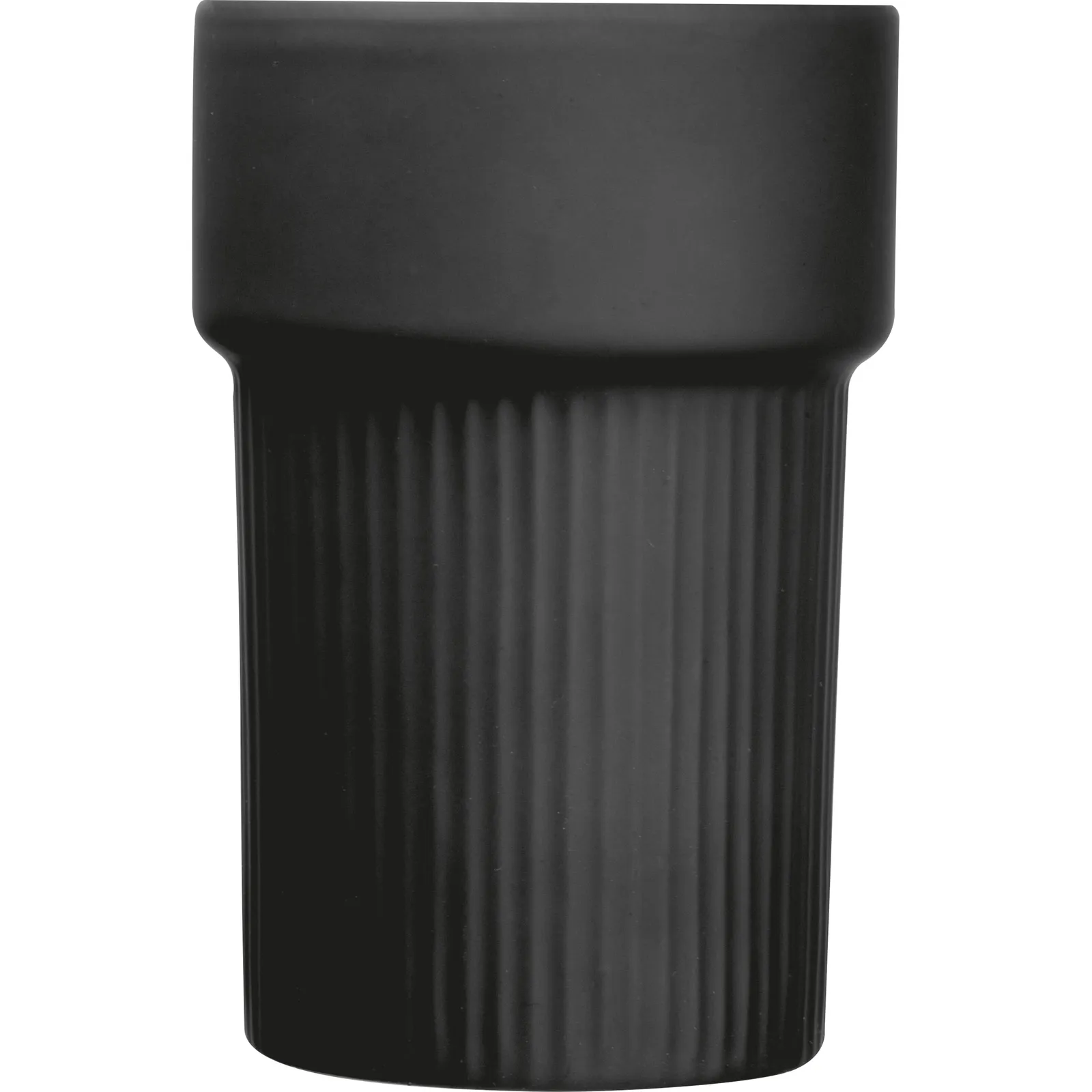 Keramikbecher Malta, schwarz – Bild 2