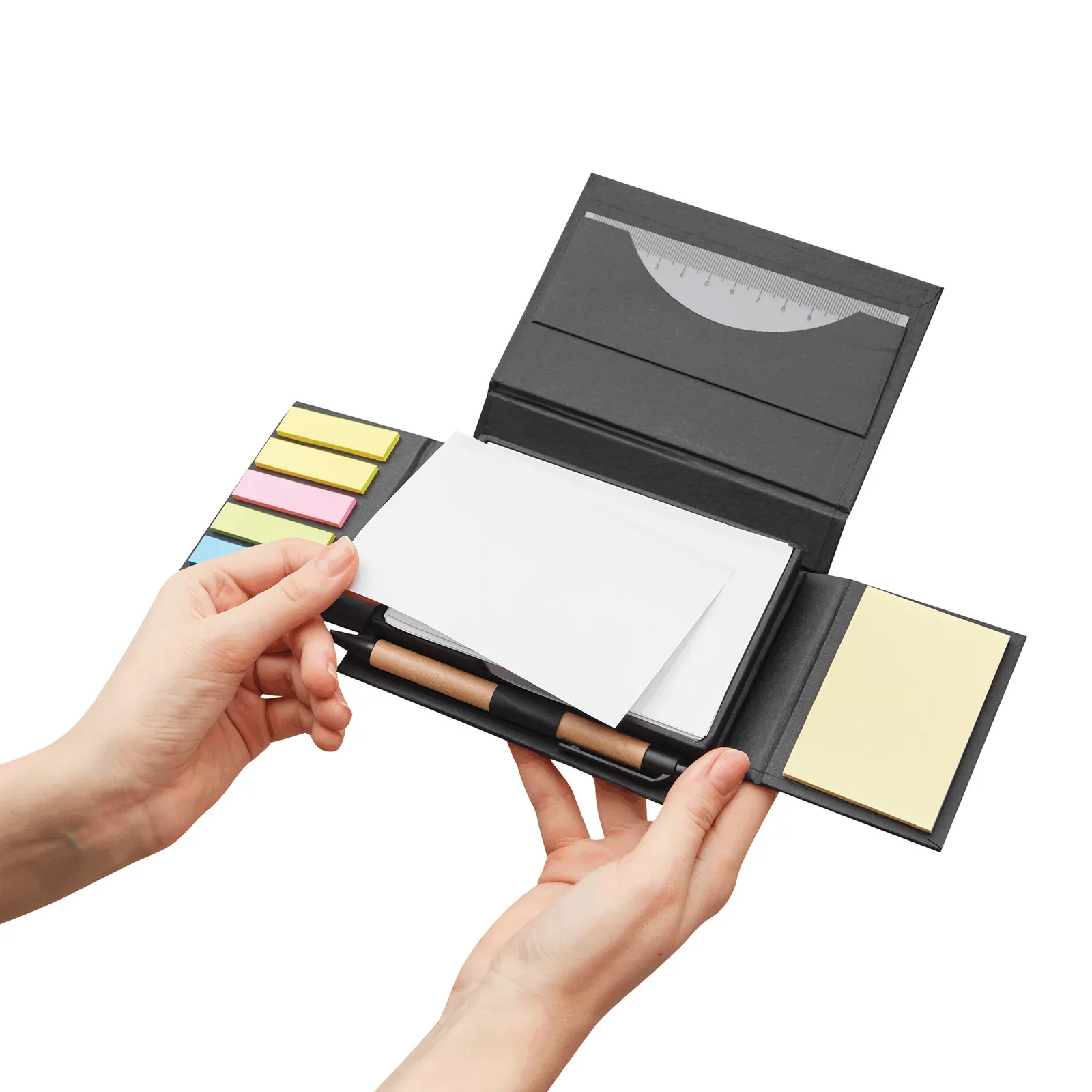 POP UP - Memobox zum Aufklappen, schwarz – Bild 6