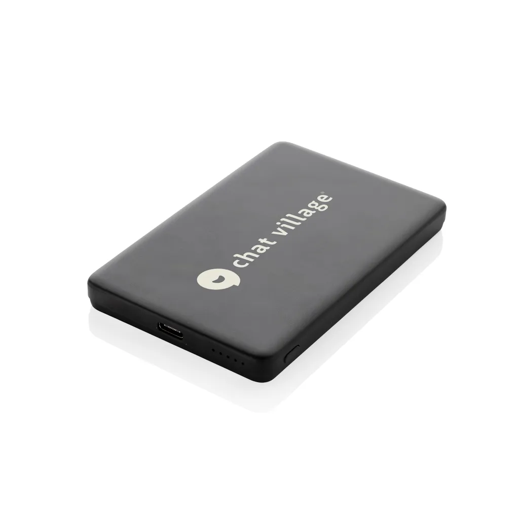 Orion 5.000mAh 5W magnetische Powerbank aus RCS rec. Alu, schwarz – Bild 8