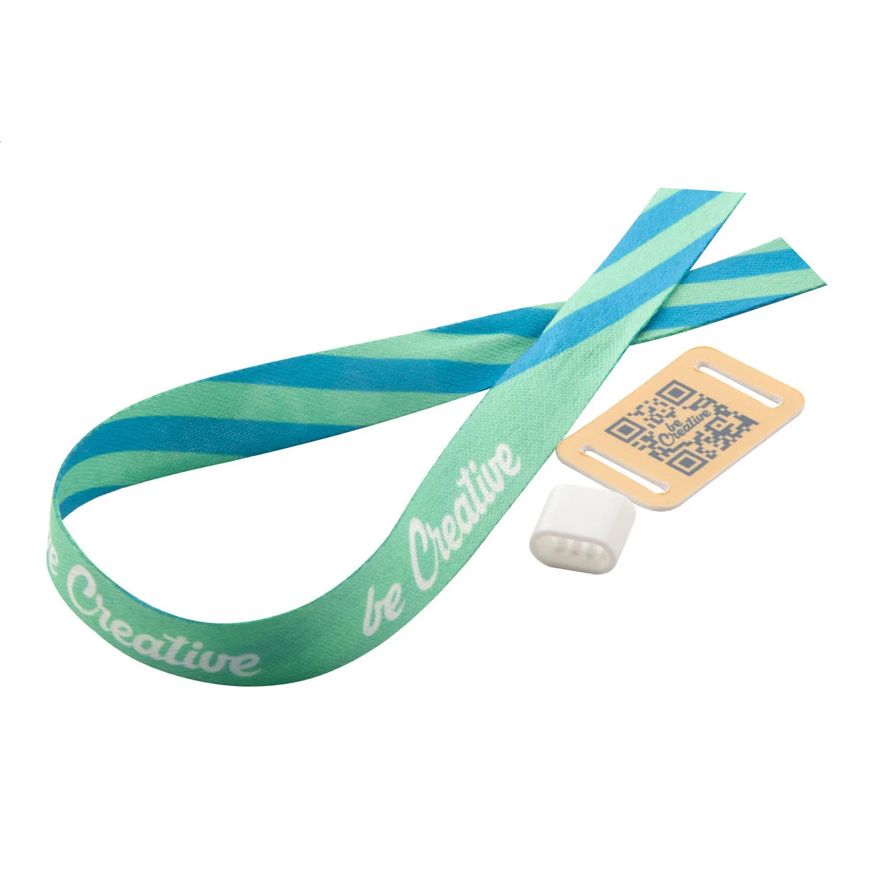 Individuelles Festival-Armband SuboWrist Max, weiß – Bild 3