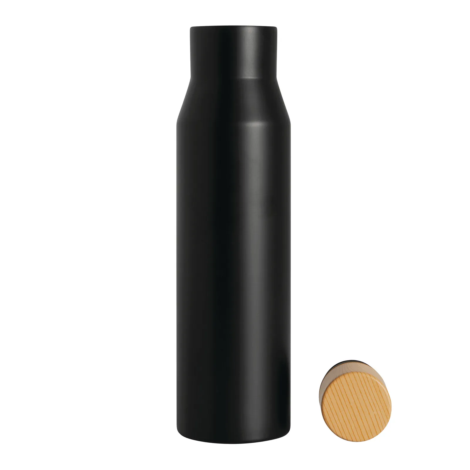 DRINK NOBLY - Vakuum-Isolierflasche, schwarz – Bild 3