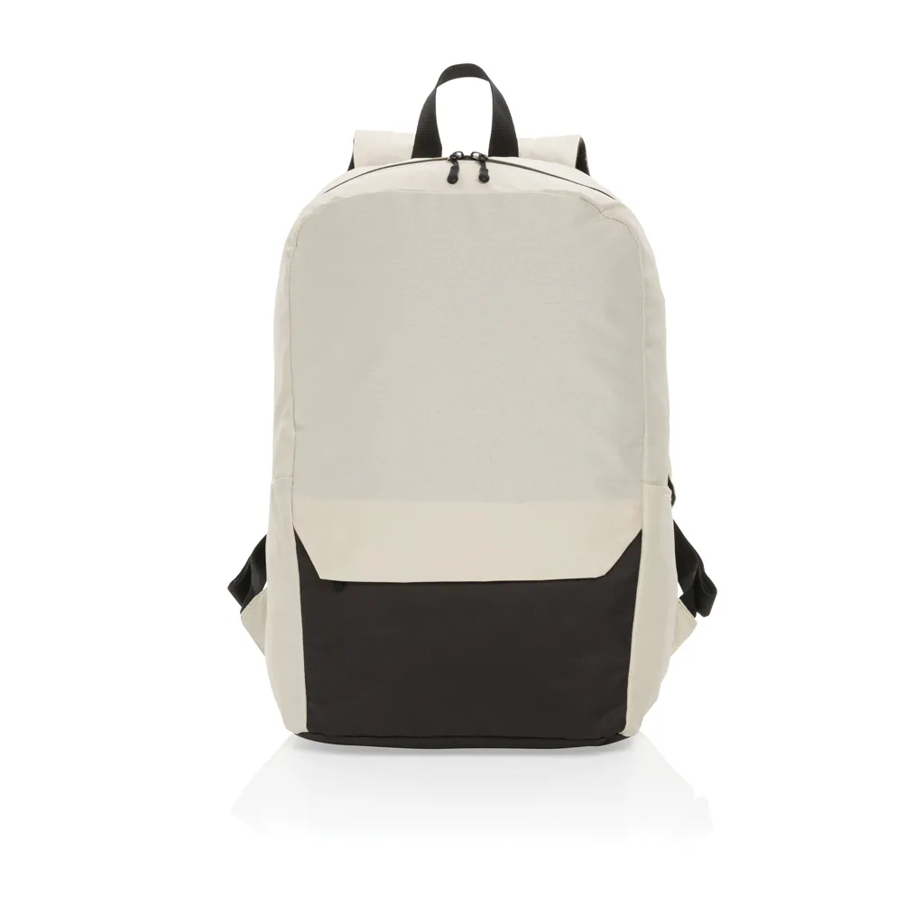 Kazu AWARE™ 15,6" RPET Laptop-Rucksack, off white – Bild 2