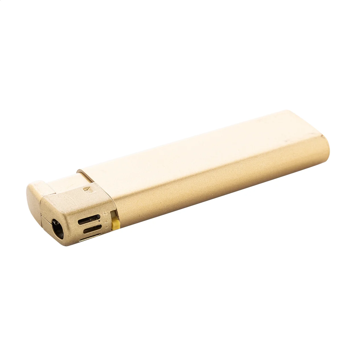Feuerzeug Flatlight Shine, gold – Bild 3