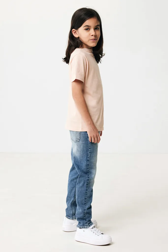 IQONIQ Koli Kids T-Shirt aus recycelter Baumwolle, peach nectar – Bild 5