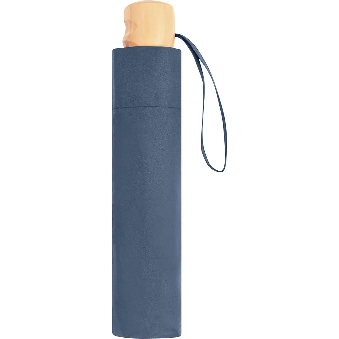 Taschenschirm ÖkoBrella, Ø 98 cm, Länge 26,5 cm, marine wS – Bild 5