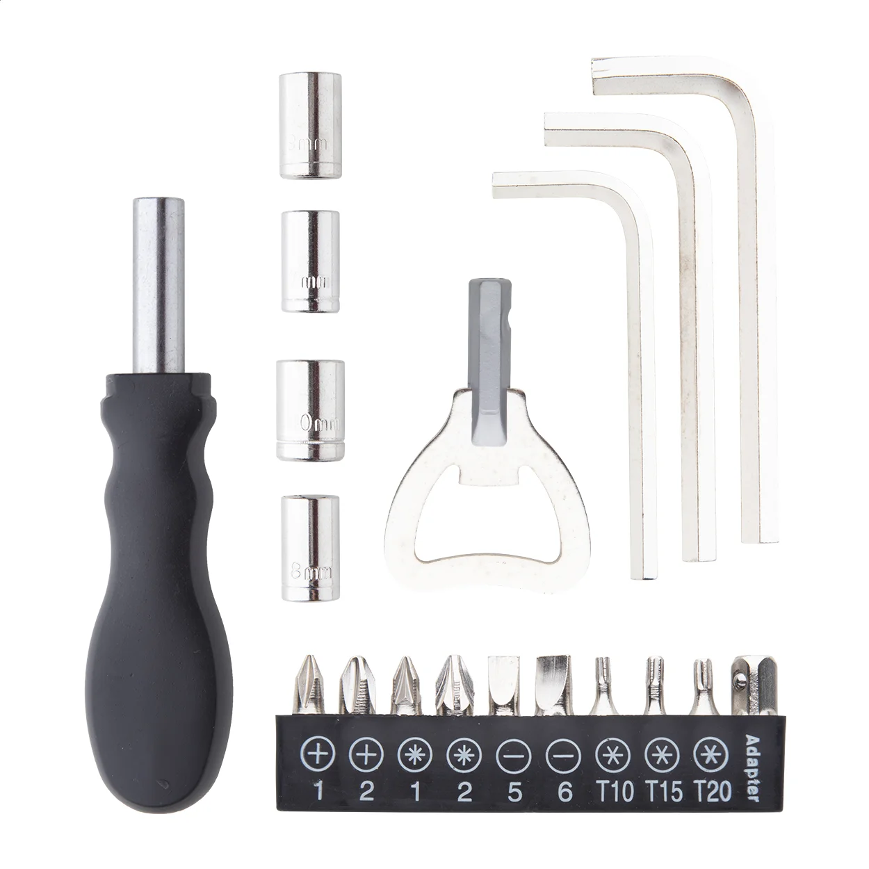 Werkzeug-Set Graham, schwarz – Bild 4