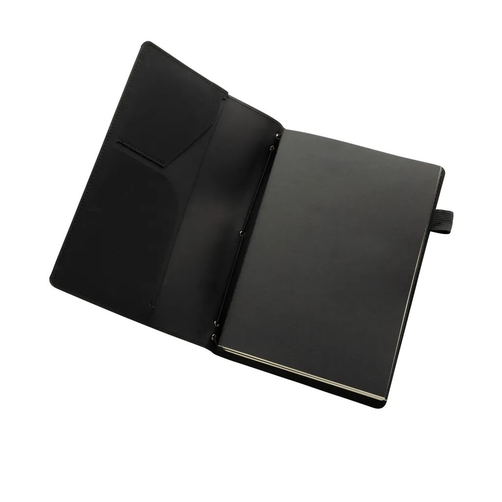 Daily Notes Binder 3-in-1 PU-Notizbuch zum Nachfüllen, schwarz – Bild 5