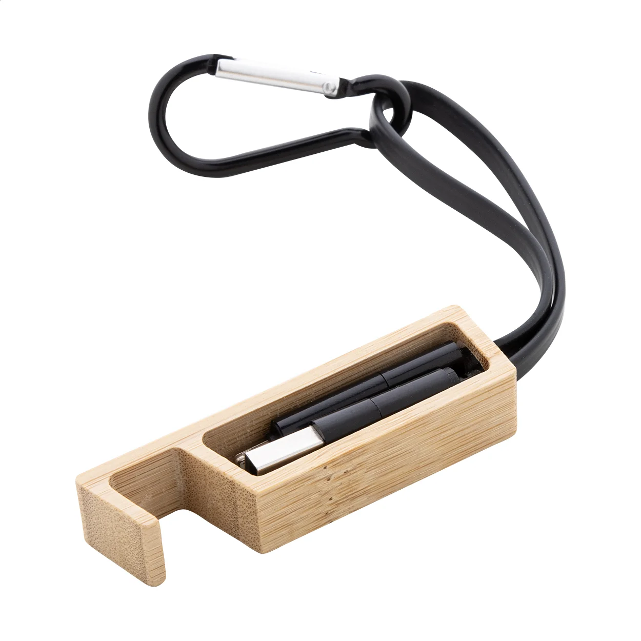 USB-Ladekabel Boppy, schwarz, natur – Bild 2