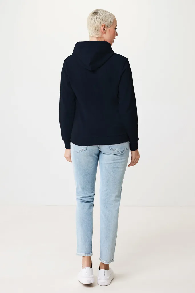 IQONIQ Jasper Hoodie aus recycelter Baumwolle, navy blau – Bild 6