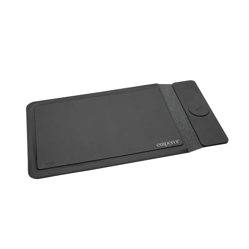 Swiss Peak magnet. 15,6" Laptop-Sleeve mit 15W Ladefunktion, schwarz – Bild 8