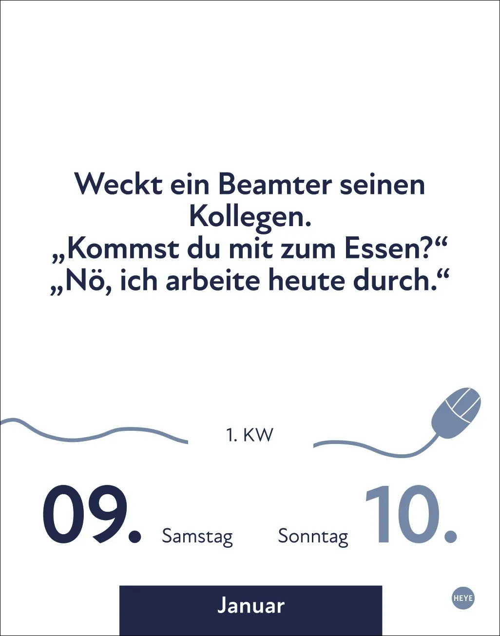 Die besten Sprüche für lange Bürotage TAK Tischkalender 2027 – Bild 10