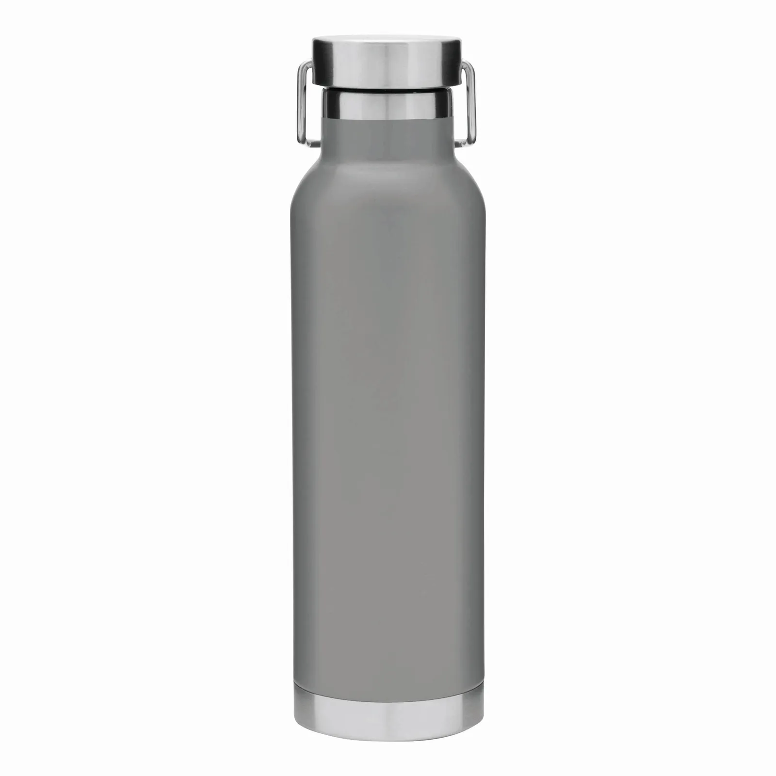 MILITARY - Vakuum-Isolierflasche, grau – Bild 2