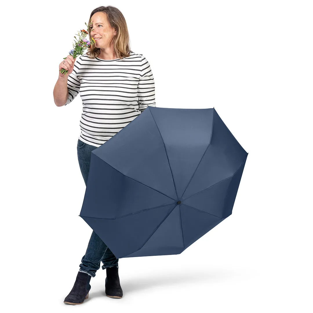 Taschenschirm ÖkoBrella, Ø 98 cm, Länge 27 cm, marine wS – Bild 9