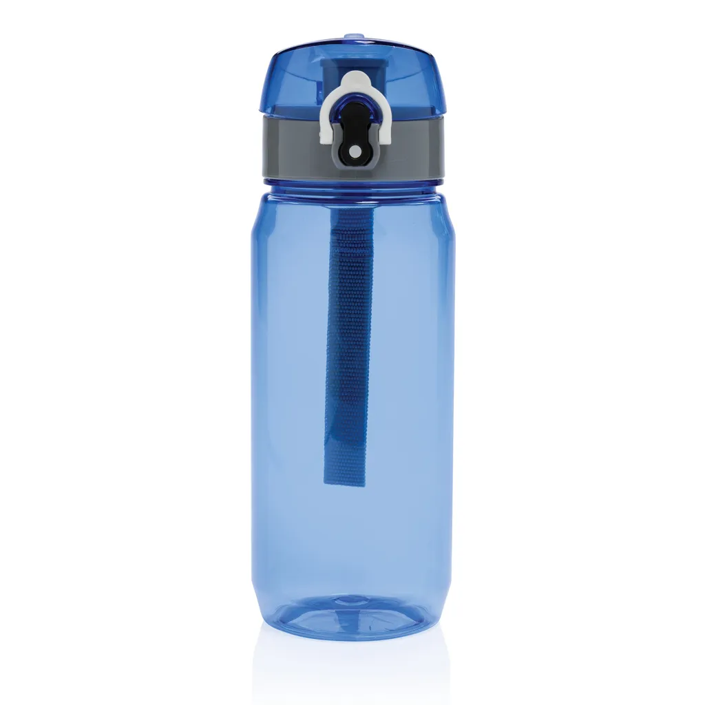 Yide RCS  rPET verschließbare Wasserflasche 600ml, blau – Bild 2