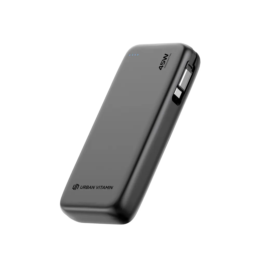 Urban Vitamin San Mateo 45W 20.000mAh Powerbank, schwarz – Bild 3
