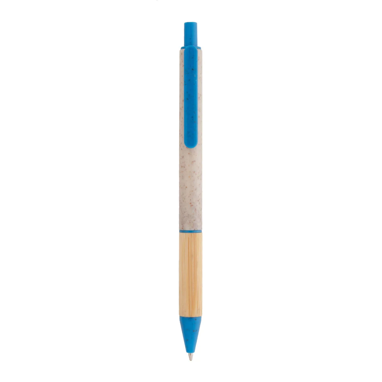 Kugelschreiber Borgy, blau, natur – Bild 2