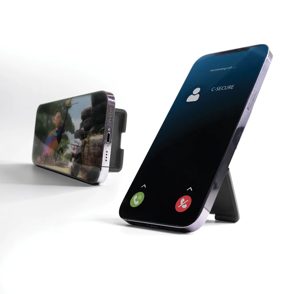 C-Secure MagSafe Phone-Wallet, schwarz – Bild 7