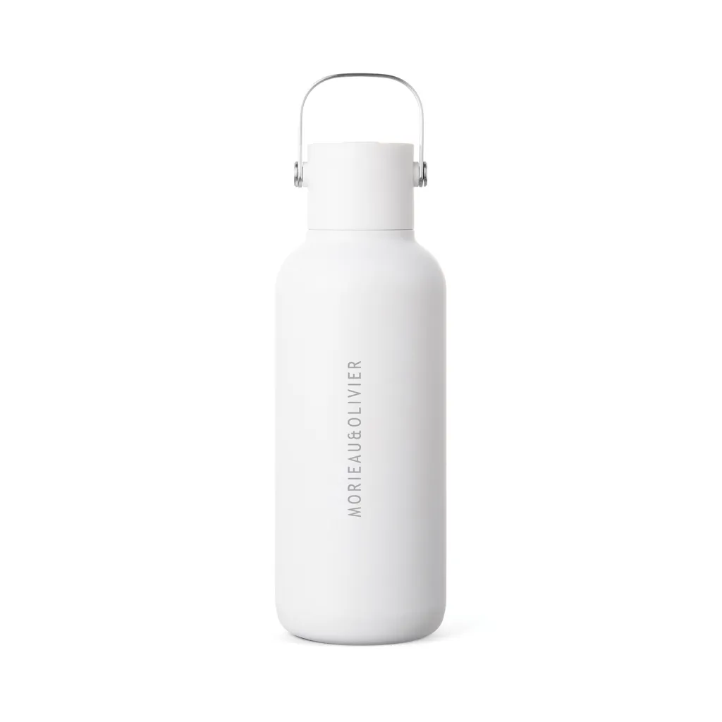 VINGA Cael RCS Stainless-Steel Trinkflasche 600ml, weiß – Bild 7