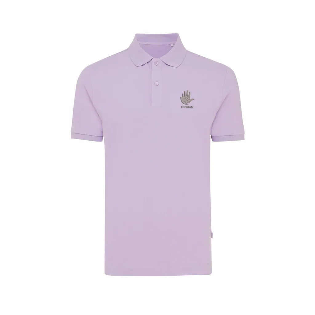 IQONIQ Yosemite Piqué-Poloshirt aus recycelter Baumwolle, lavender – Bild 3