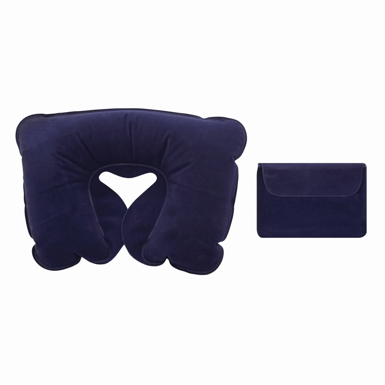 COMFORTABLE - Aufblasbare Nackenstütze, blau – Bild 2