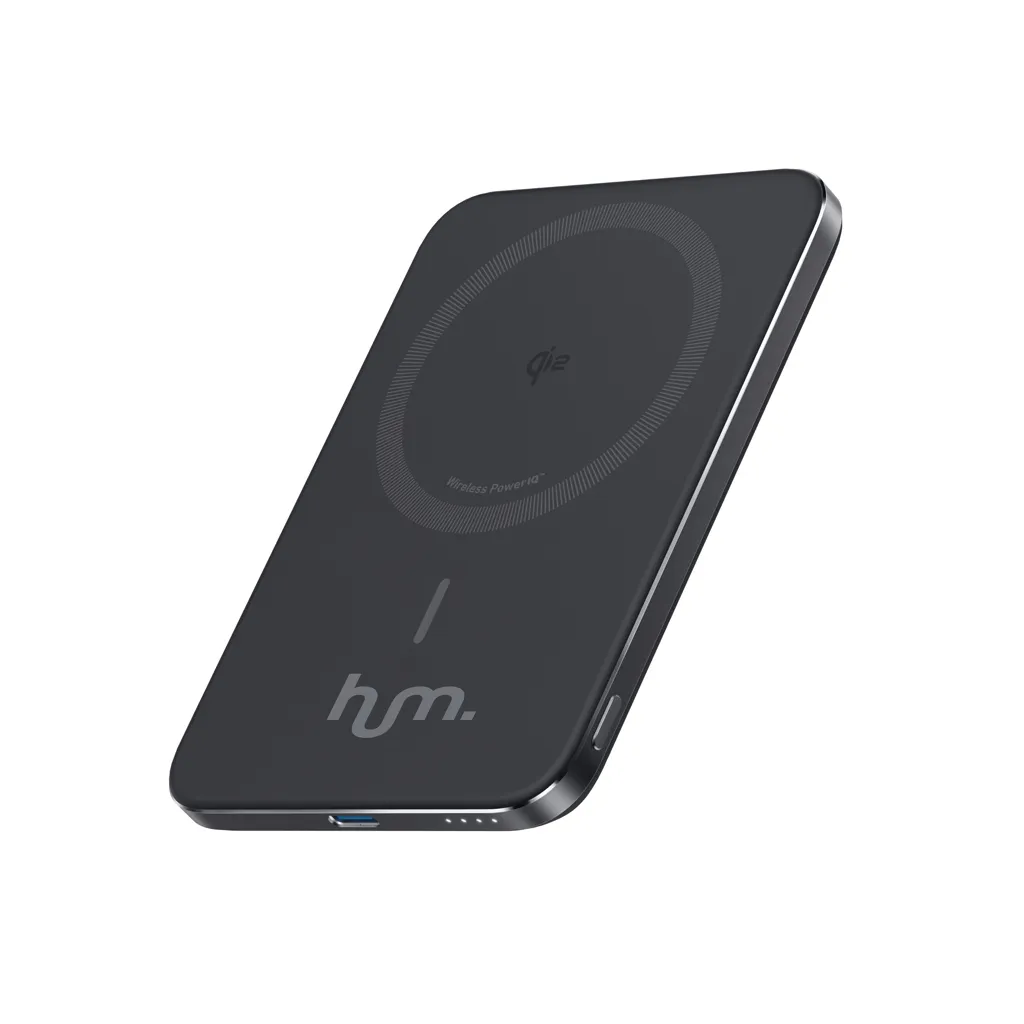 Anker Nano Wireless 5.000 Powerbank 15W MagGo Slim Qi 2.0, schwarz – Bild 5