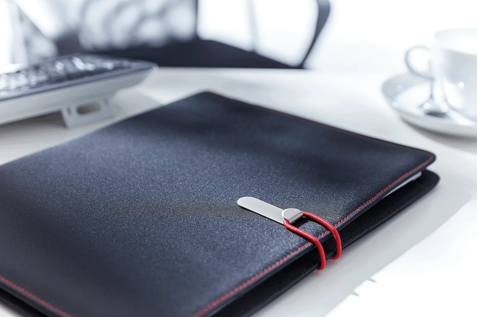 SESSION - Konferenzmappe, rot, schwarz – Bild 8