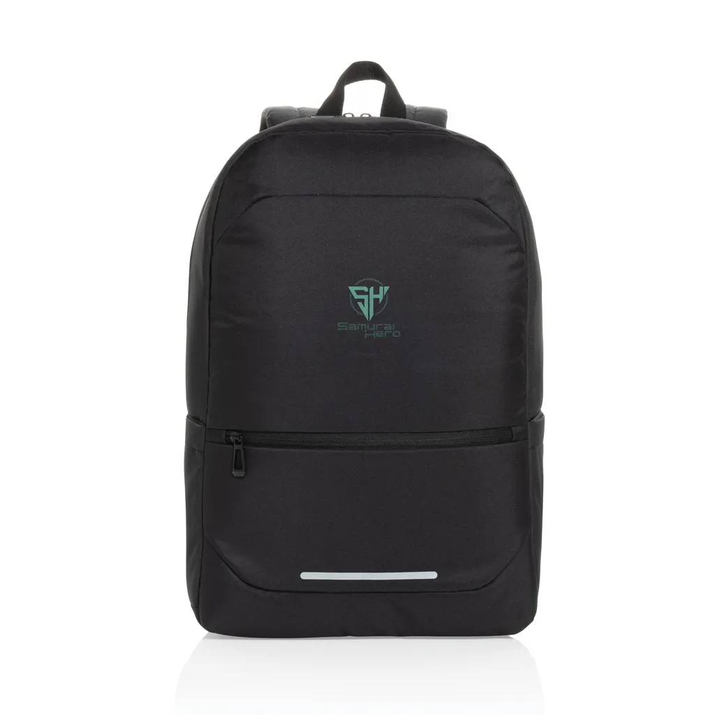 CityPack AWARE™ RPET Business 15,6"-Laptop-Rucksack, schwarz – Bild 4