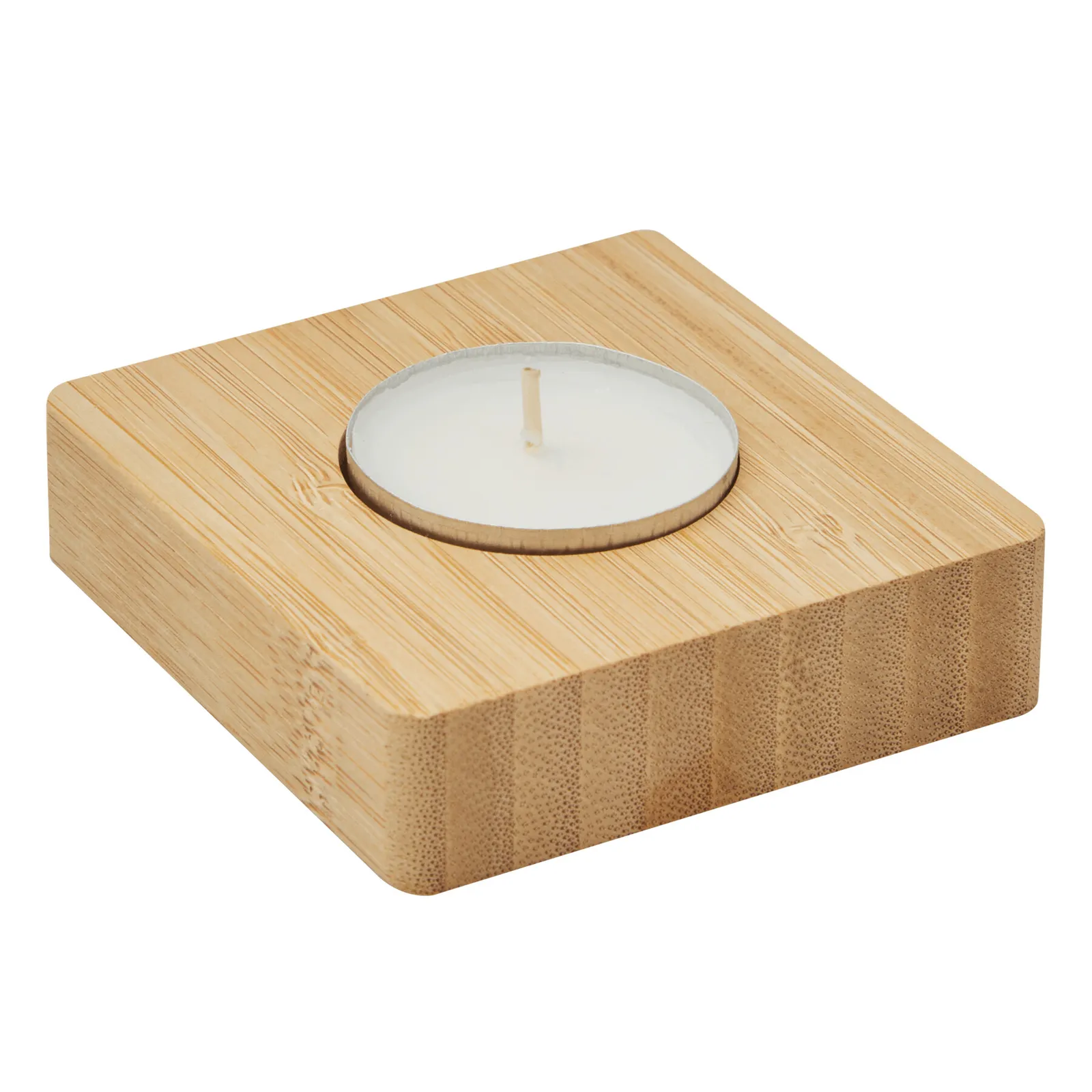 NUTARE GLOW - Teelichthalter braun