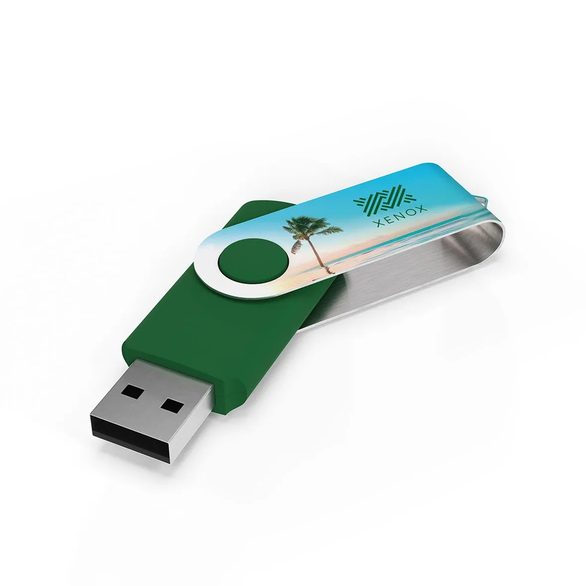 USB-Stick Twister, Grün – Bild 5