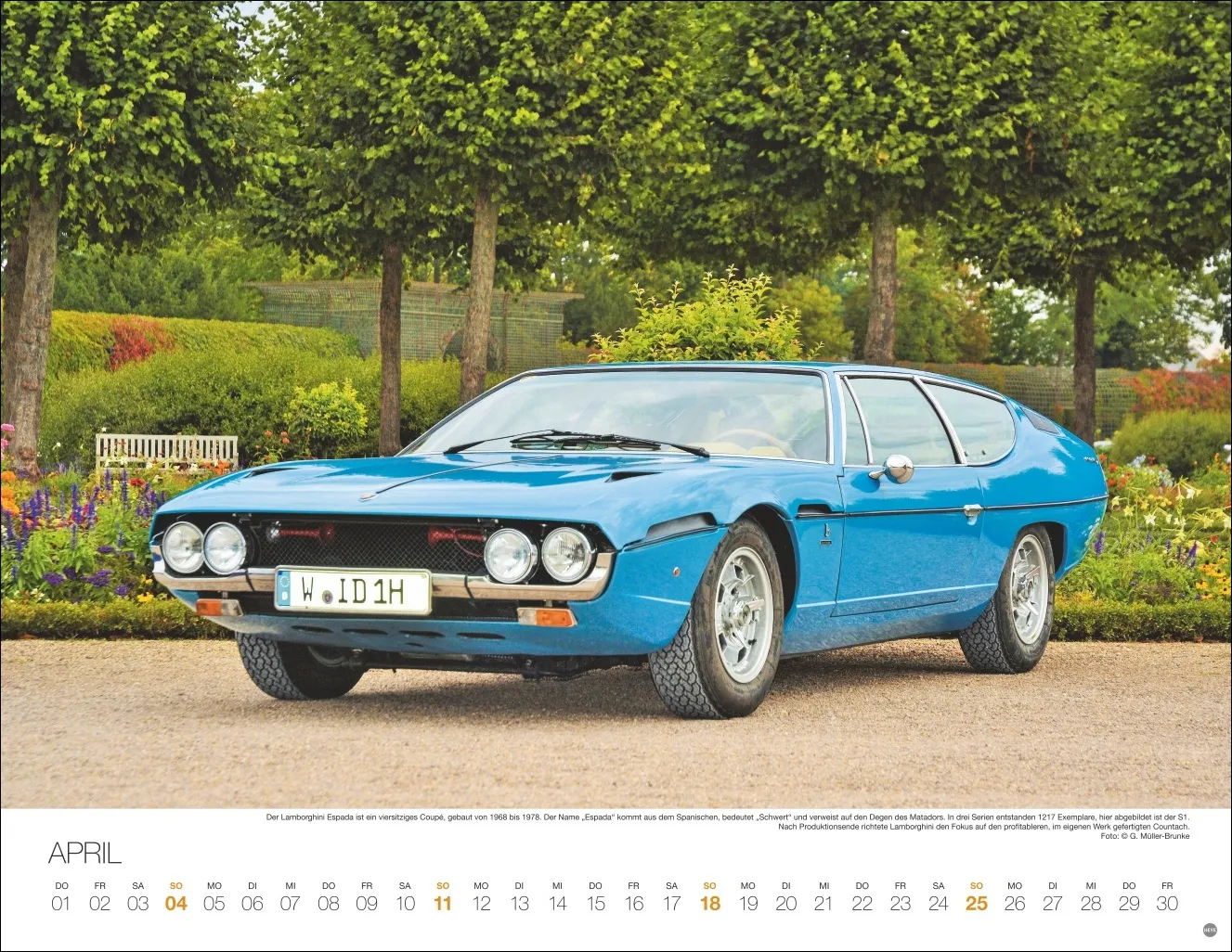 Legendäre Autos Posterkalender 2027 – Bild 5