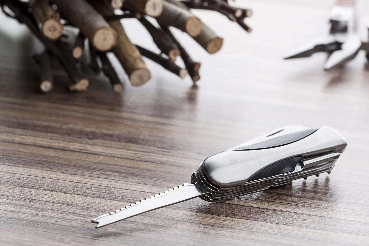 Taschenmesser Wyoming, silber – Bild 3