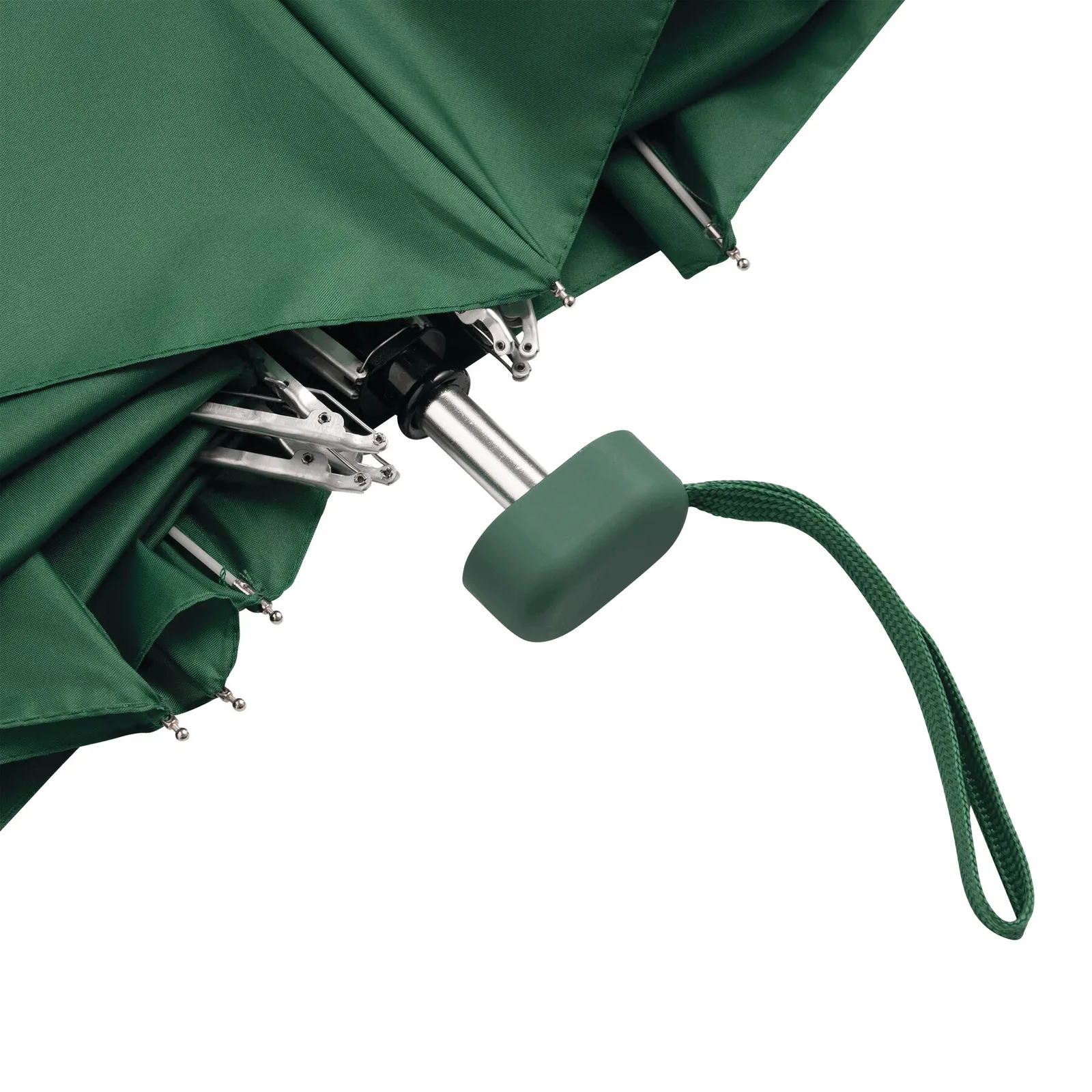 POCKET Umbrella, Aluminium-Mini-Taschenschirm, grün – Bild 7