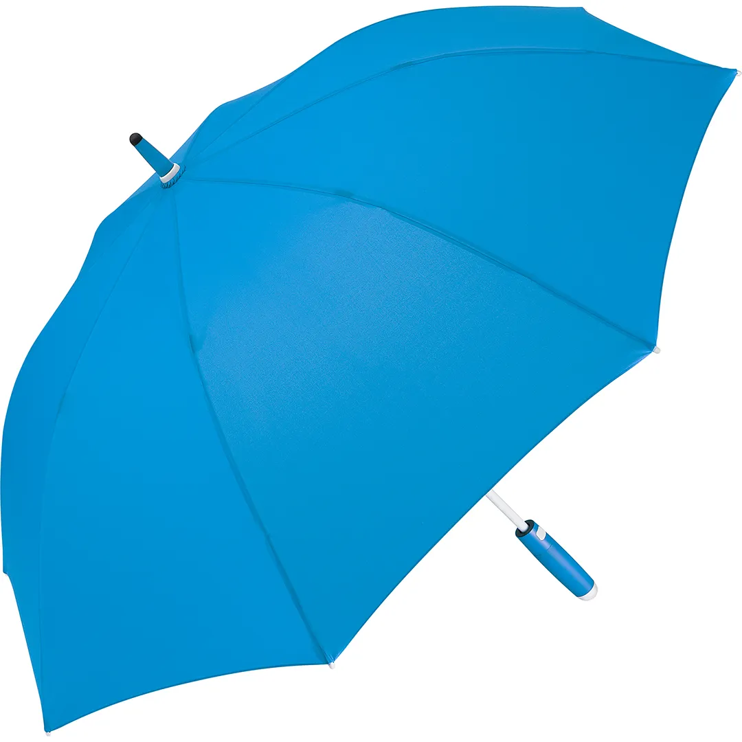 AC-Midsize-Stockschirm FARE® Whiteline, cyan – Bild 10