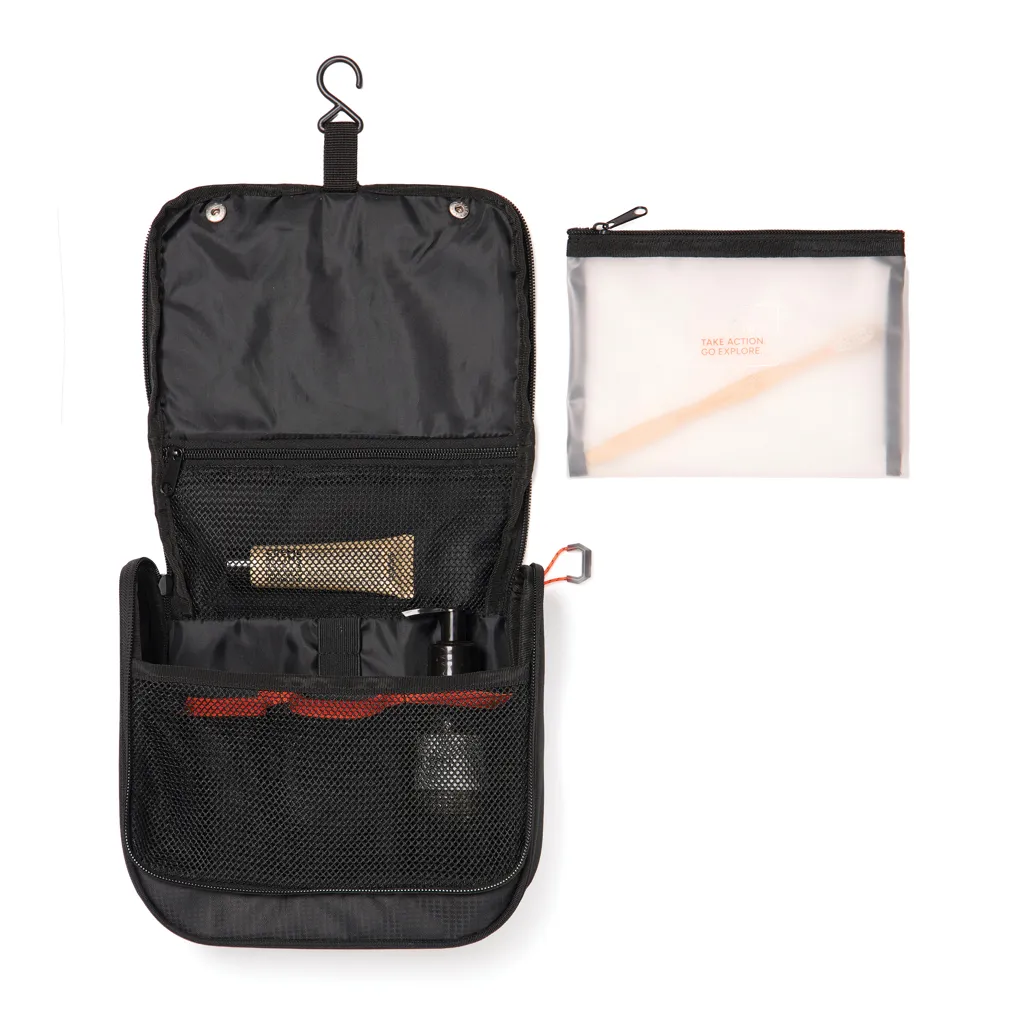 Nordic Drift Trail RCS Kosmetiktasche 3L, schwarz – Bild 2