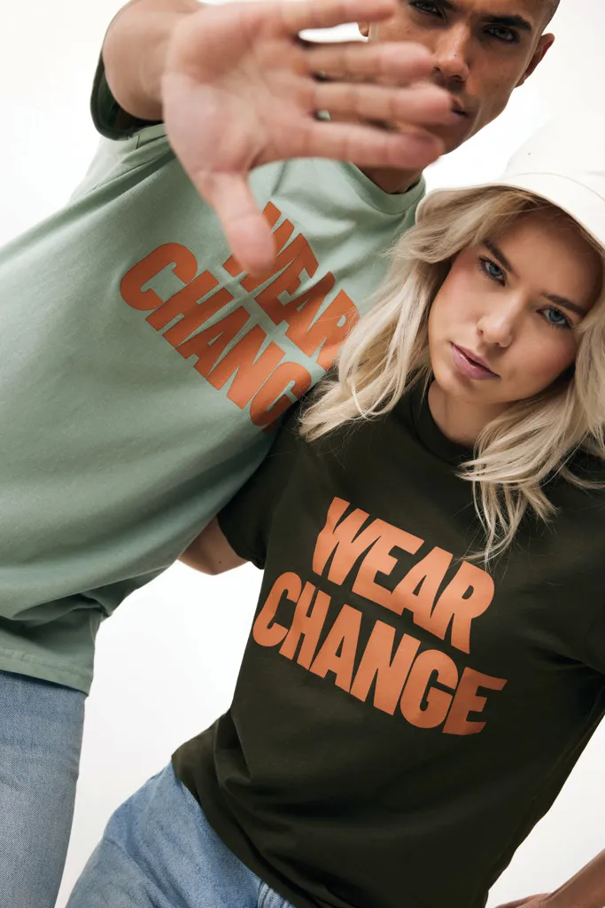 IQONIQ Brett T-Shirt aus recycelter Baumwolle, khaki – Bild 4