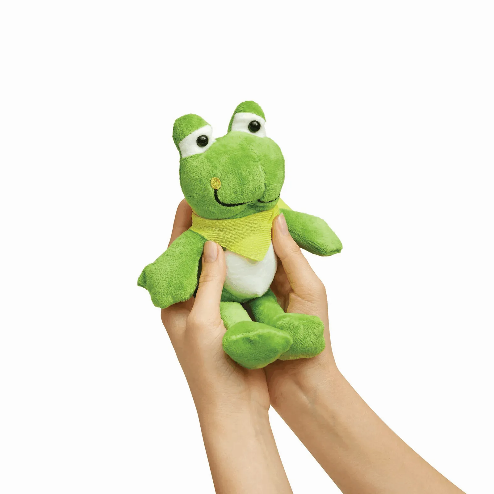 BERND - Plüsch-Frosch gelb, grün, gelb, grün – Bild 5